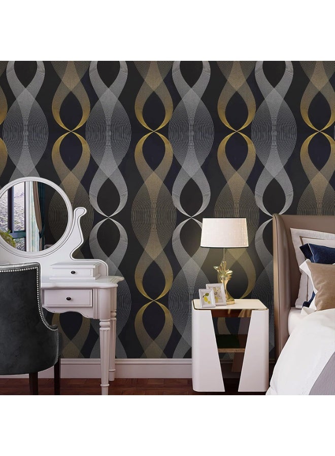 اسرلي وايت ورق جدران ذاتي اللصق - Image 5